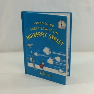 Dr Seuss And to Think that I Saw It on  Mulberry Street Children’s Book